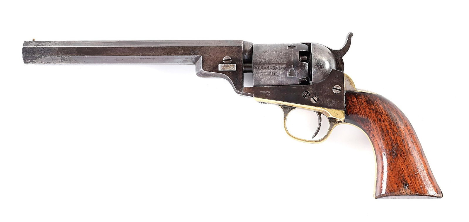 (A) COLT WELLS FARGO POCKET REVOLVER WITH RARE 6" BARREL (1 of 10)
