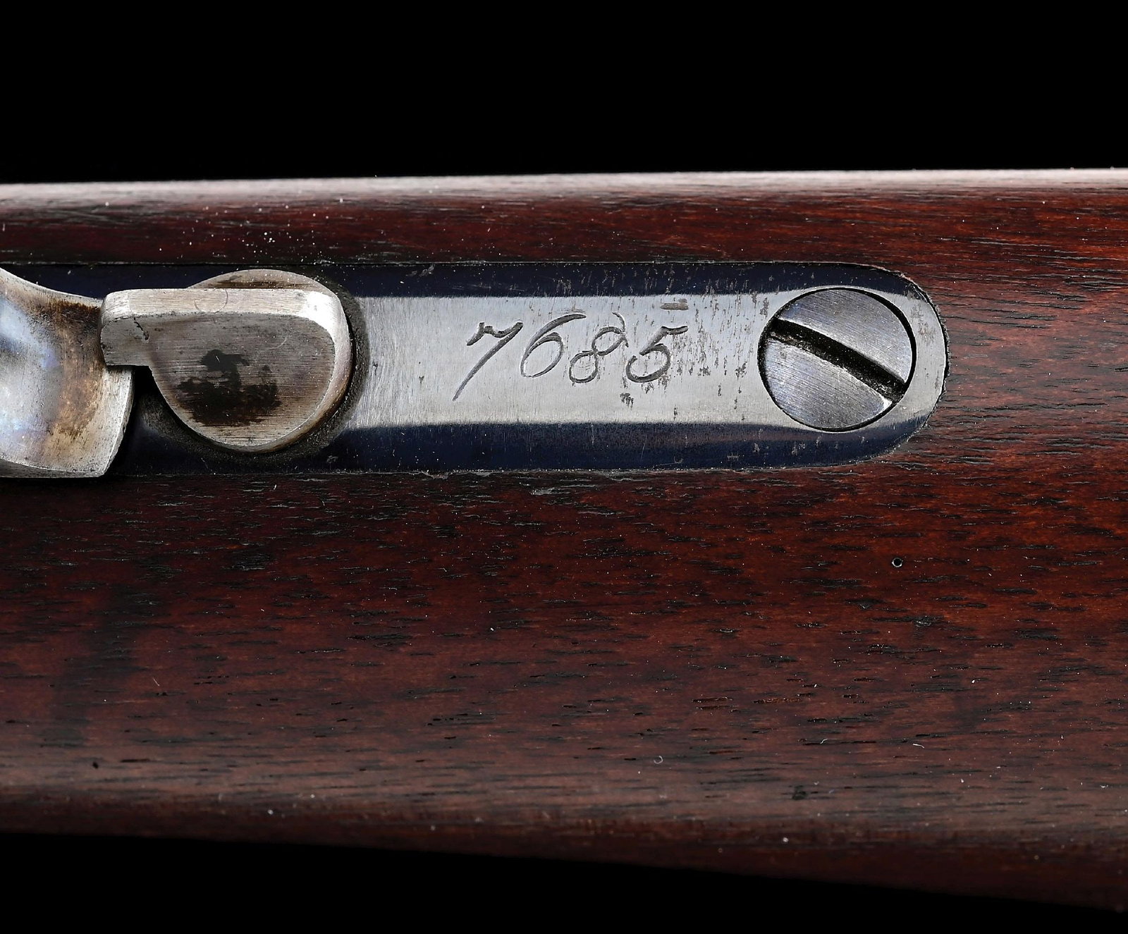 (A) TREMENDOUS WINCHESTER 1876 .50 EXPRESS LEVER ACTION RIFLE WITH FACTORY LETTER. - 11