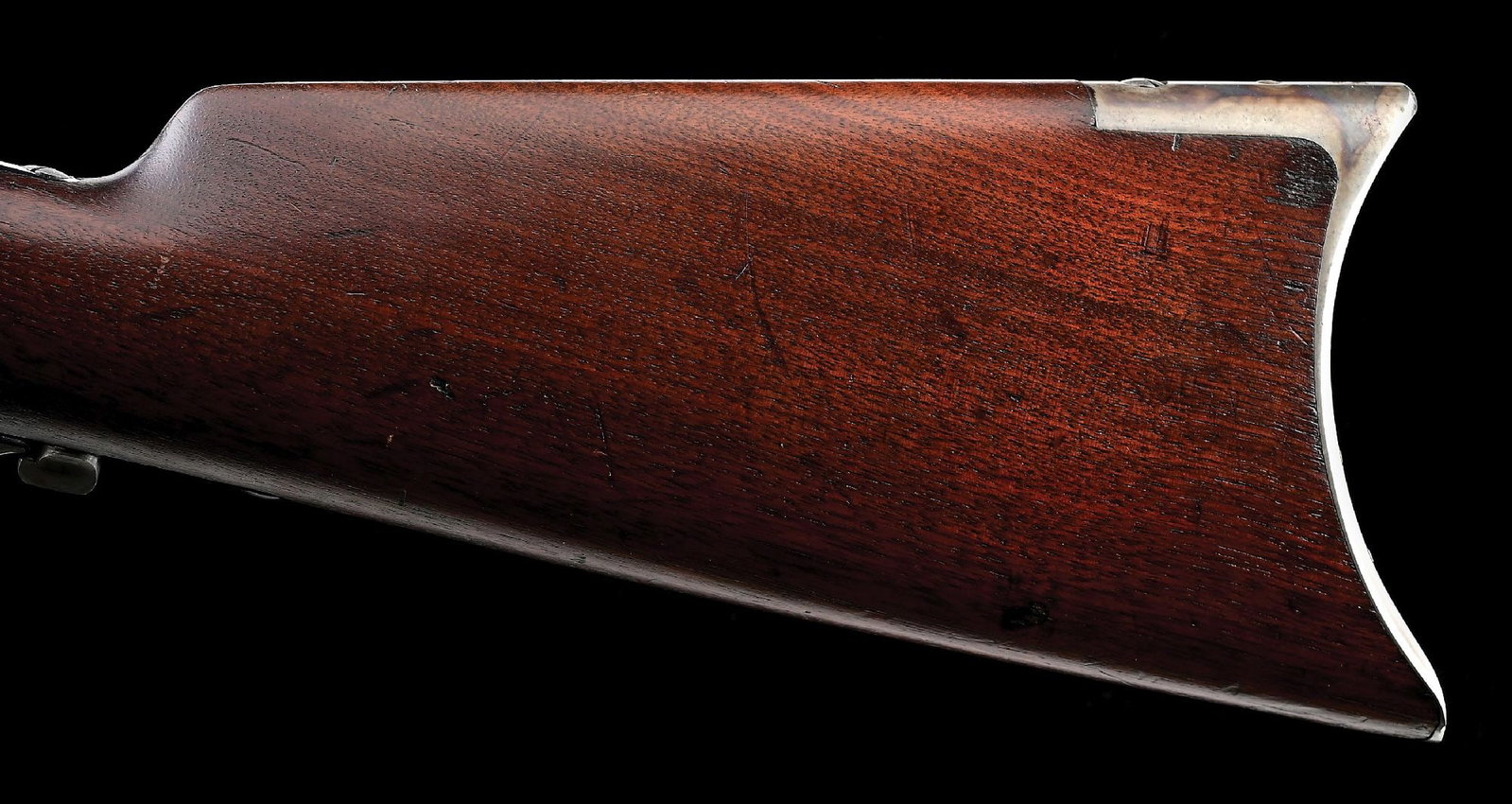 (A) TREMENDOUS WINCHESTER 1876 .50 EXPRESS LEVER ACTION RIFLE WITH FACTORY LETTER. - 12
