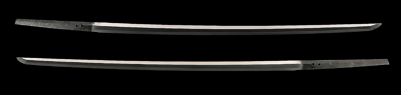 MUSASHI DAIJO TADAHIRO SIGNED KATANA WITH HOZON AND TOKUBETSU KICHO PAPERS. (1 of 10)