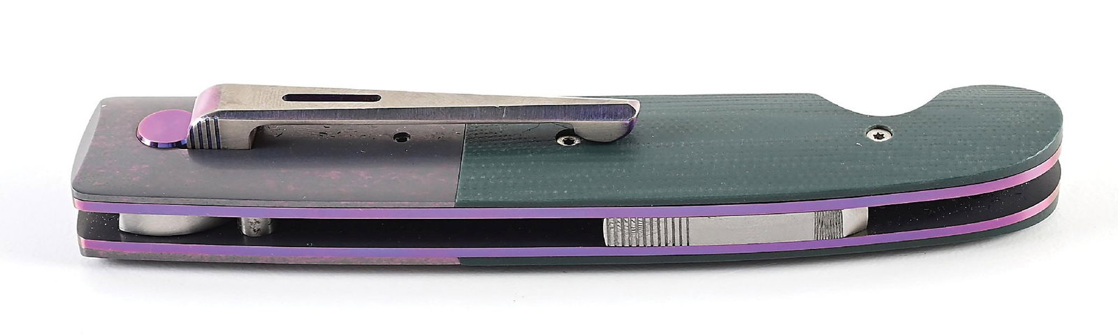 MICHAEL WALKER LINERLOCK FOLDER. - 4