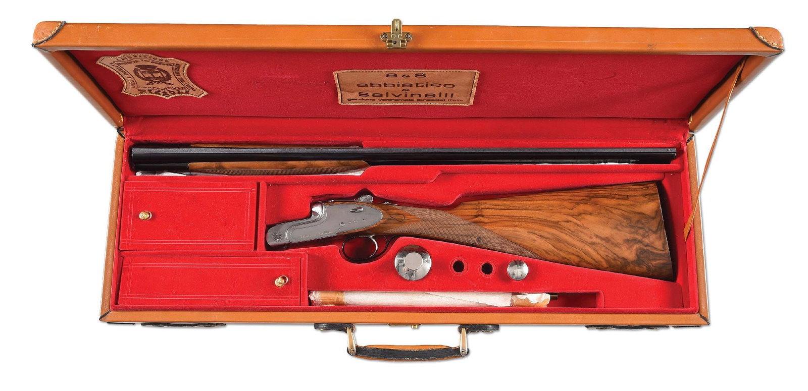 (M) ABBIATICO & SALVINELLI 28 BORE OVER UNDER SHOTGUN. (1 of 18)