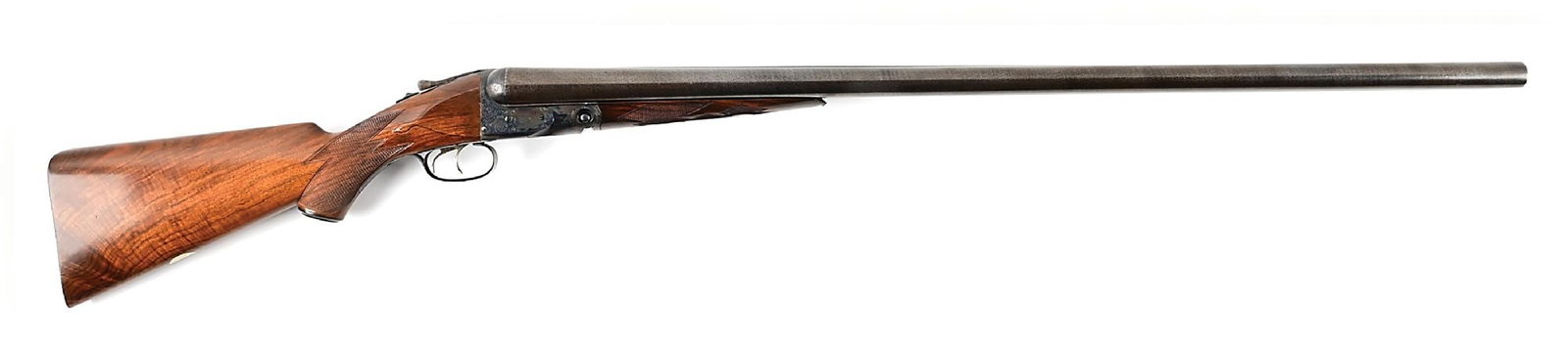 (C) SCARCE AND DESIRABLE PARKER DH 8 BORE SIDE BY SIDE SHOTGUN WITH VERY RARE 36 INCH BARRELS (1 of 11)
