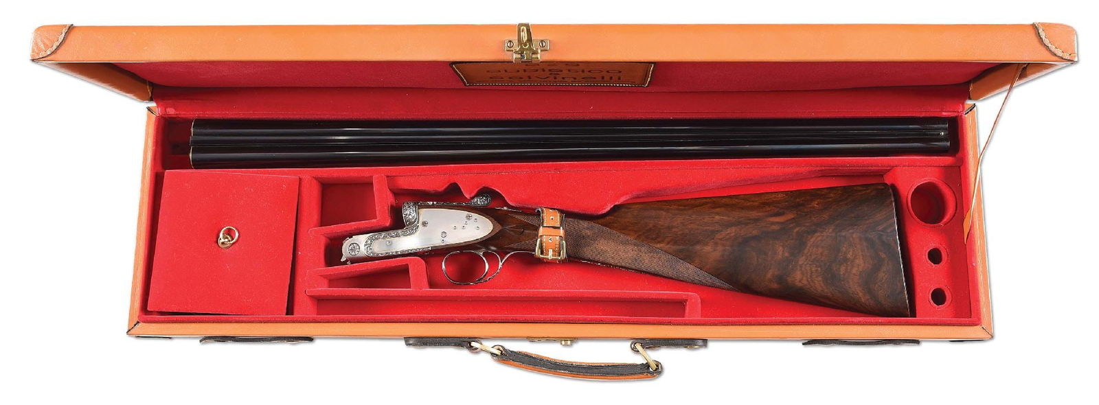 (M) ABBIATICO & SALVINELLI 28 BORE SIDE BY SIDE SHOTGUN WITH CASE. (1 of 20)