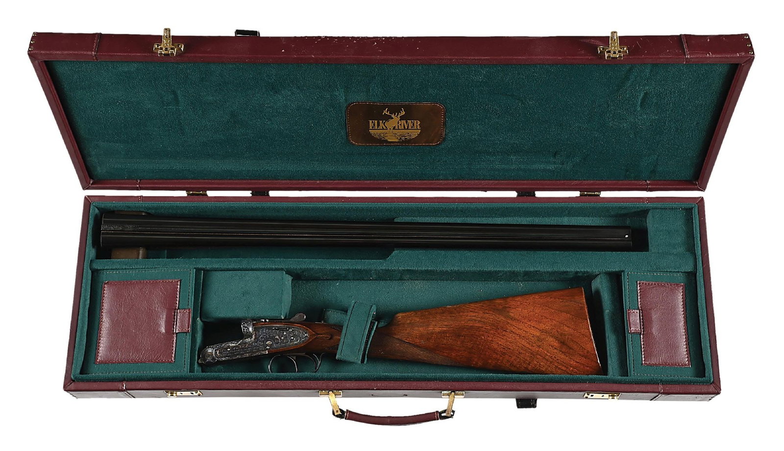 (M) AYA SLE 28 BORE SIDE BY SIDE SHOTGUN WITH CASE. (1 of 12)