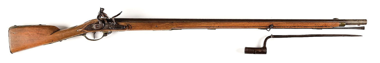 (A) GERMANIC REVOLUTIONARY WAR INFANTRY MUSKET BY TOMSON OF LEIGE.: For an identical example with no maker's mark, see plate 62.MM on page 112 of "Battle Weapons of the American Revolution" by George C. Neumann. He states that some examples of this model are also Dutc