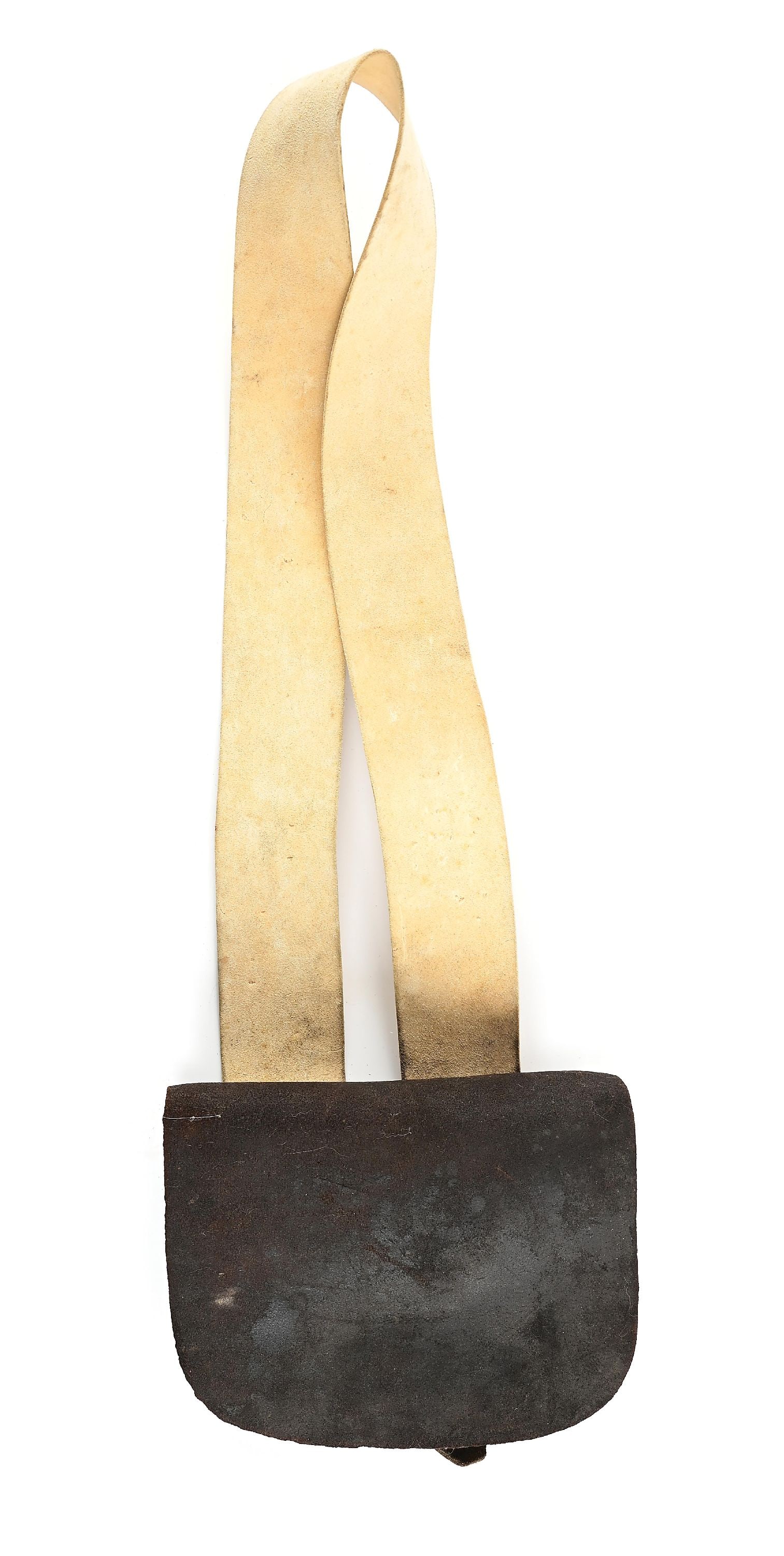 RARE BRITISH REVOLUTIONARY WAR 26 HOLE CARTRIDGE BOX WITH STRAP, DISPLAYED AT THE MUSEUM OF THE (1 of 8)