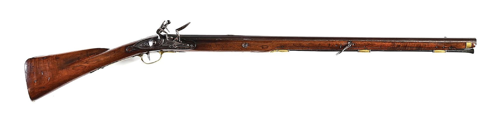 (A) RARE AMERICAN USED REVOLUTIONARY WAR FRENCH MODEL 1733 HORSEMAN'S CARBINE. (1 of 15)