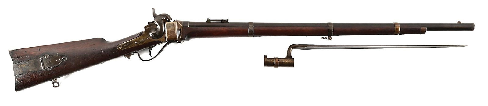 (A) SHARPS NEW MODEL 1863 MILITARY PERCUSSION RIFLE. (1 of 11)