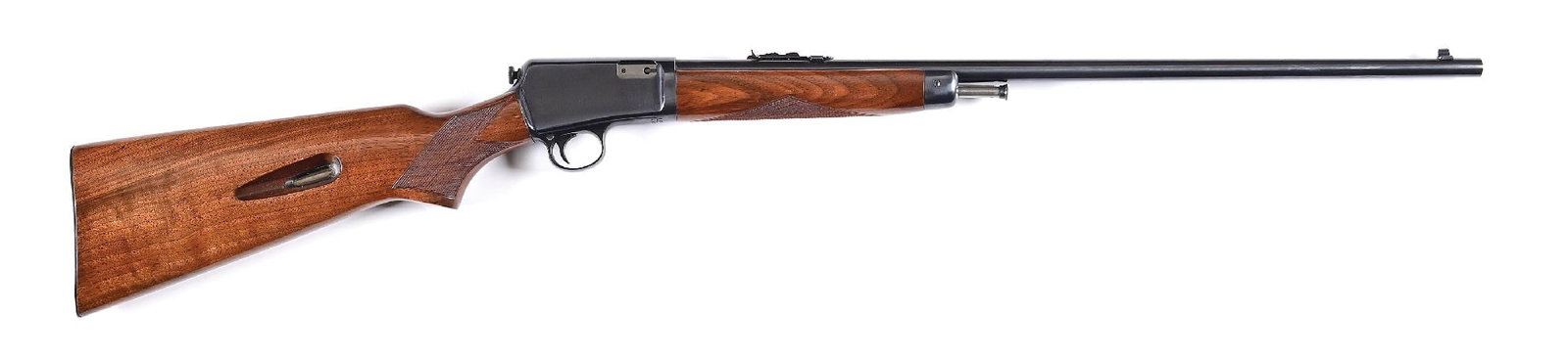 (C) DELUXE WINCHESTER MODEL 63 SEMI-AUTOMATIC RIFLE WITH BOX (1 of 10)