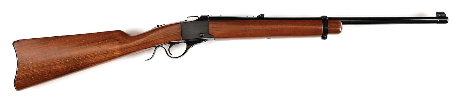 (M) RUGER NO. 3 .375 WINCHESTER SINGLE SHOT RIFLE WITH BOX. (1 of 12)