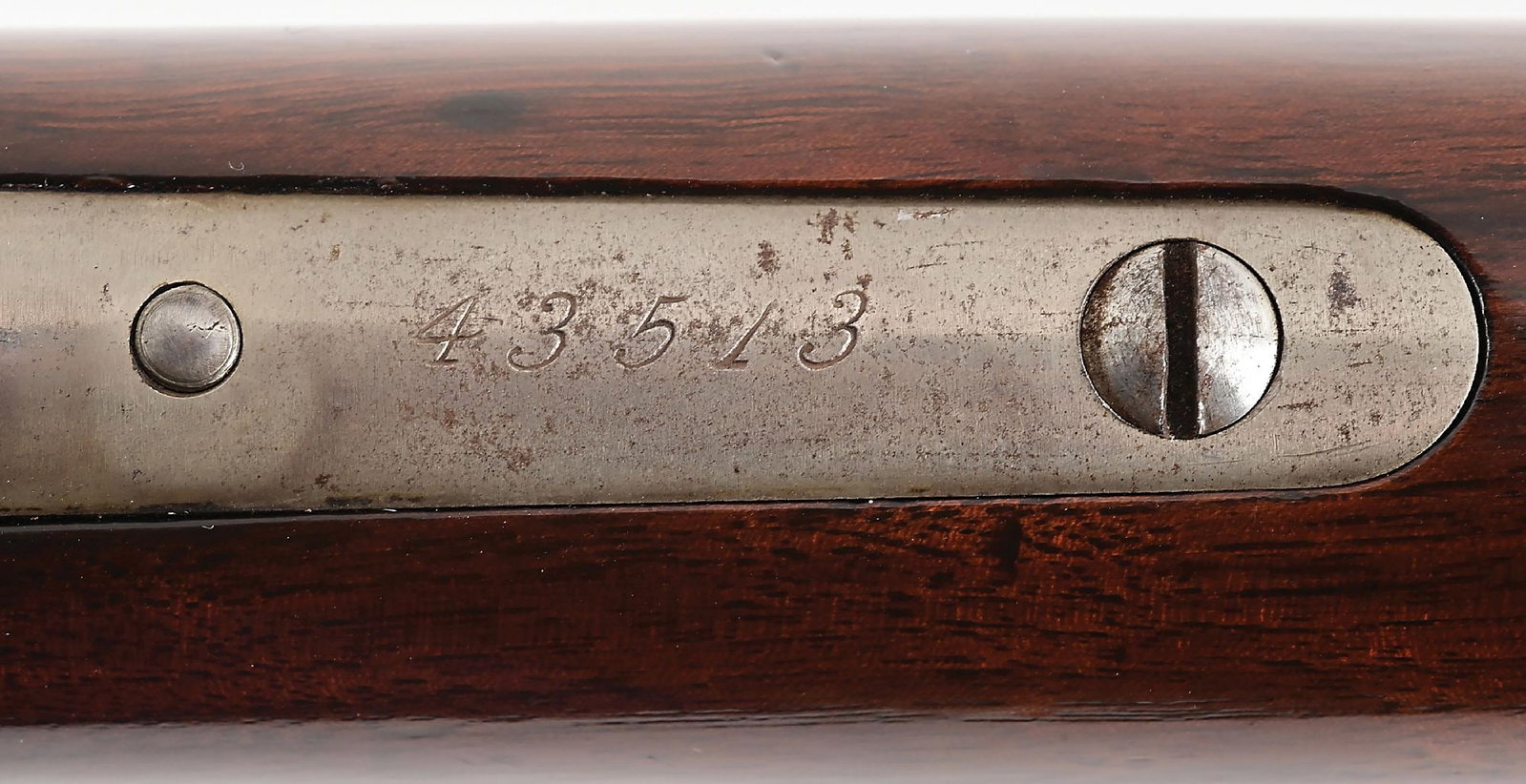 (A) WINCHESTER MODEL 1886 .45-70 LEVER ACTION RIFLE. - 11