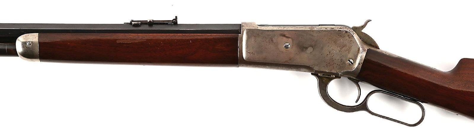 (A) WINCHESTER MODEL 1886 .45-70 LEVER ACTION RIFLE. - 5
