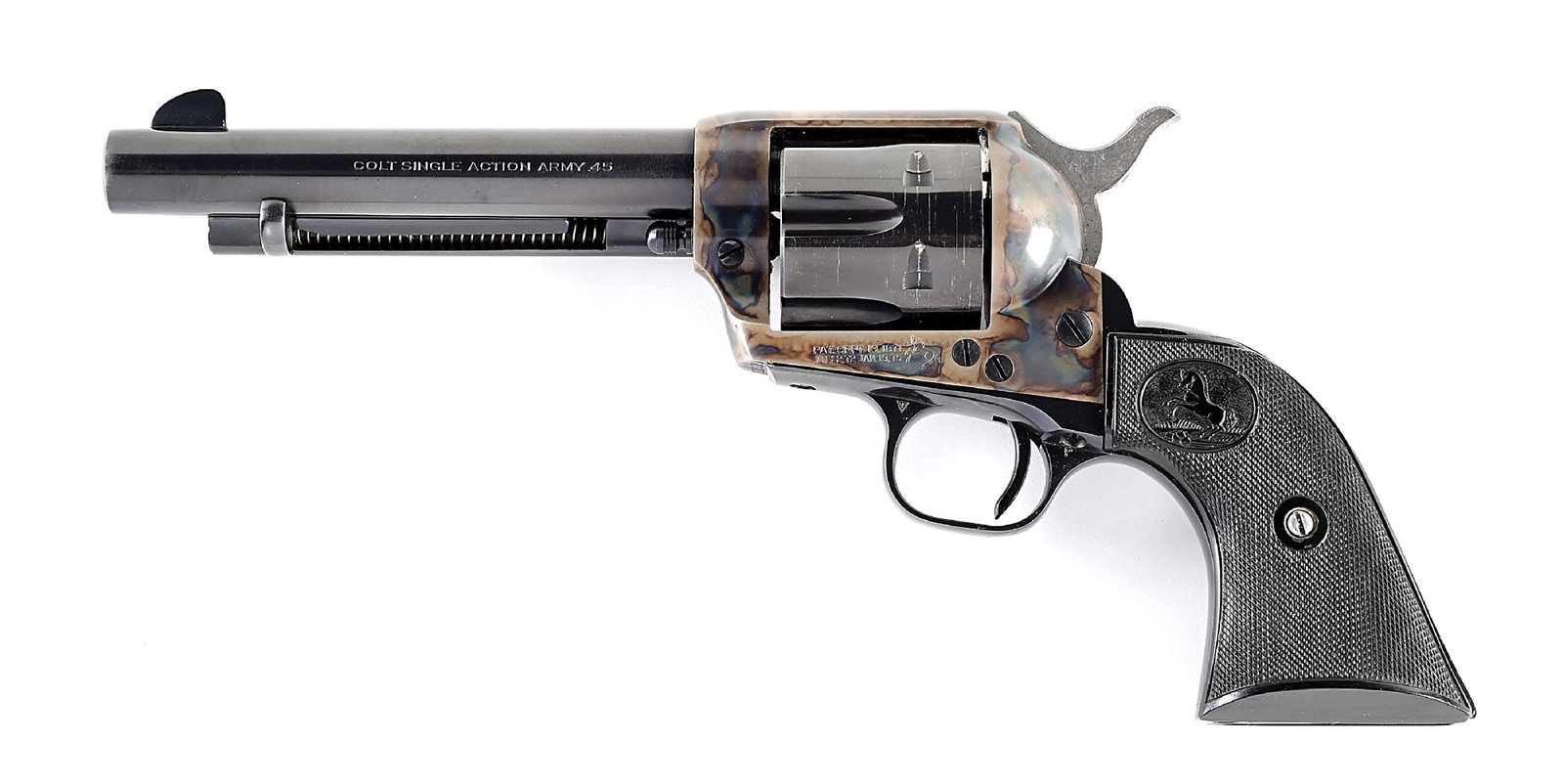 (C) SECOND GENERATION COLT SINGLE ACTION ARMY REVOLVER. (1 of 9)