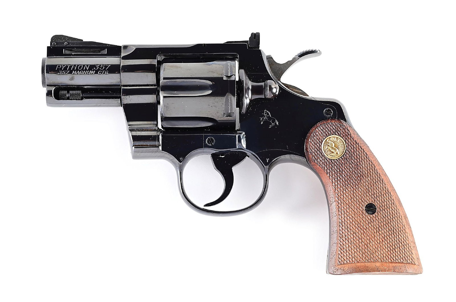 (M) COLT PYTHON .357 MAGNUM DOUBLE ACTION REVOLVER. (1 of 7)