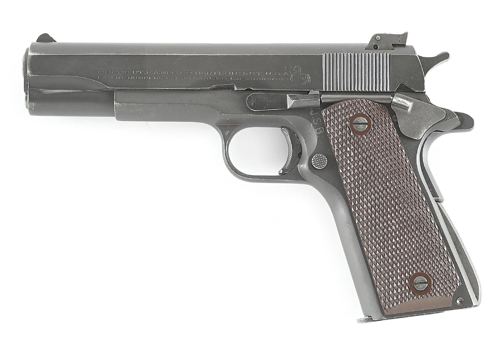 (C) COLT SERVICE MODEL ACE SEMI-AUTOMATIC PISTOL. (1 of 7)