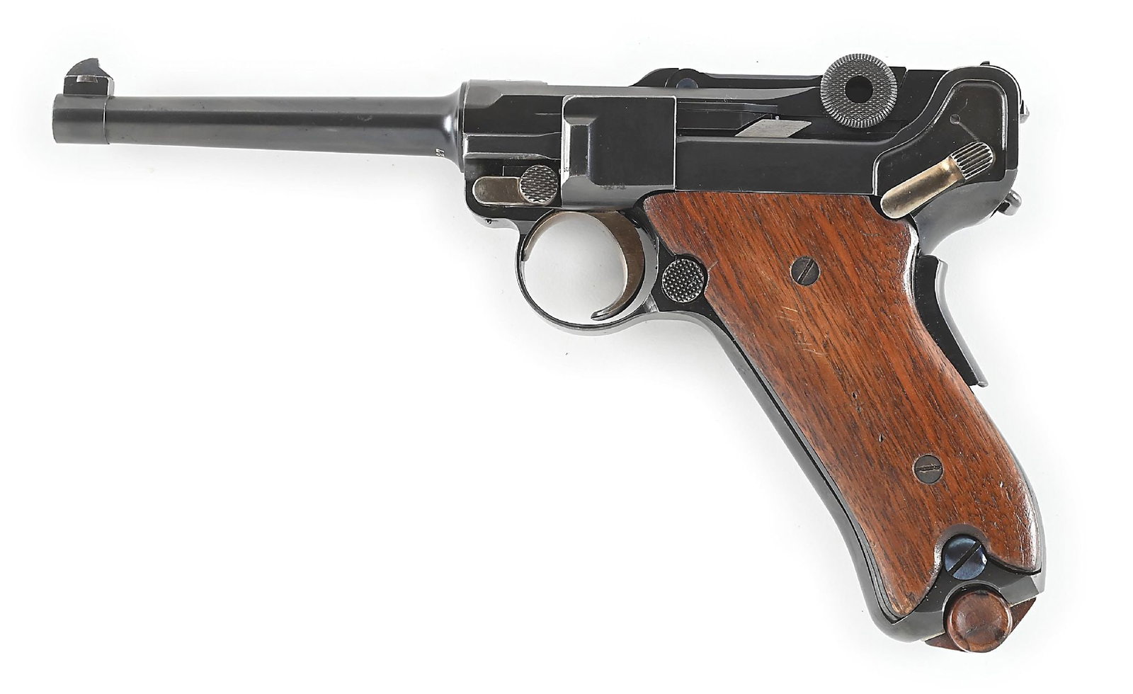 (C) DWM 1906 AMERICAN EAGLE LUGER SEMI-AUTOMATIC PISTOL WITH IDEAL STOCK. (1 of 11)