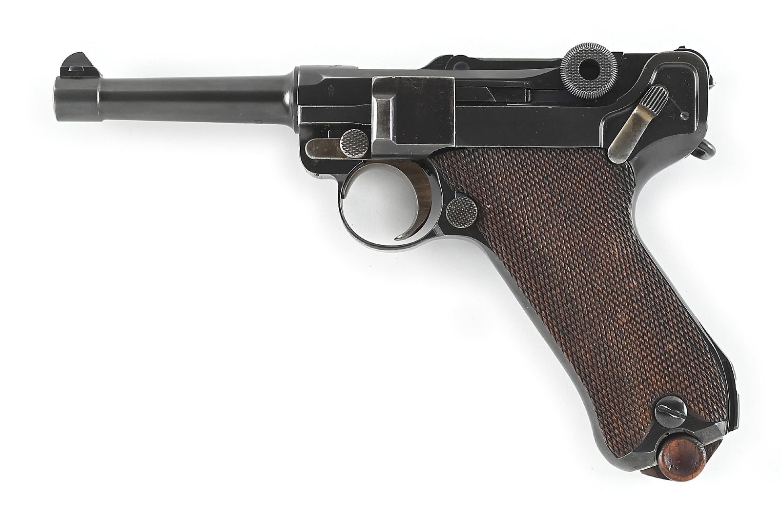 (C) DWM 1920/23 STOEGER AMERICAN EAGLE .30 LUGER SEMI-AUTOMATIC PISTOL WITH HOLSTER. (1 of 13)