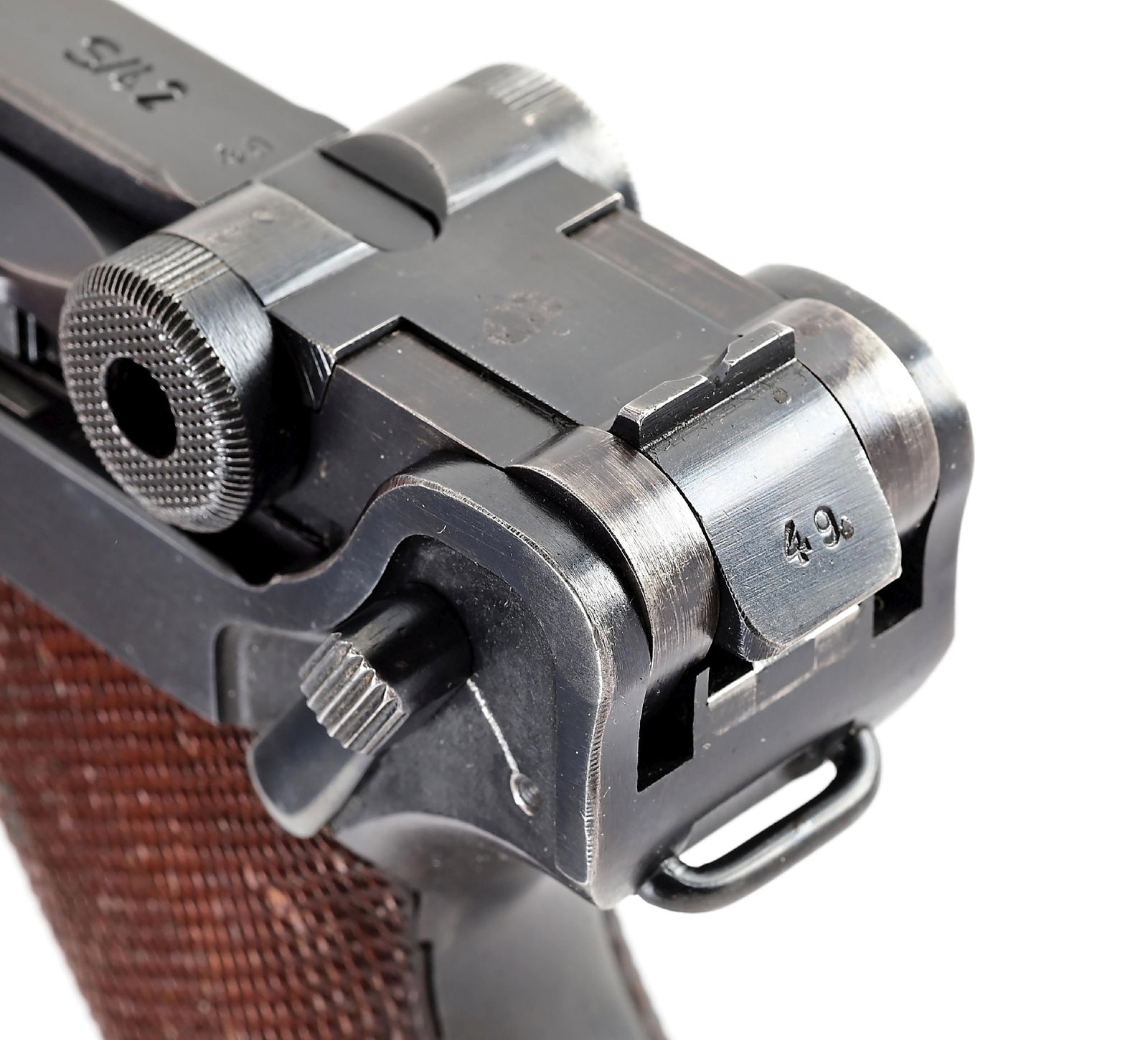 (C) 1939 DATED S/42 CODE P.08 LUGER SEMI-AUTOMATIC PISTOL. - 10