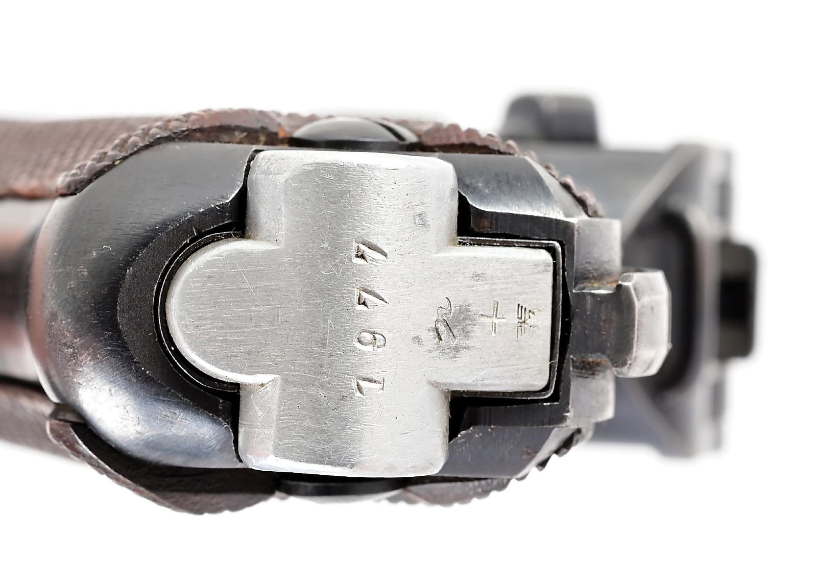 (C) 1939 DATED S/42 CODE P.08 LUGER SEMI-AUTOMATIC PISTOL. - 11