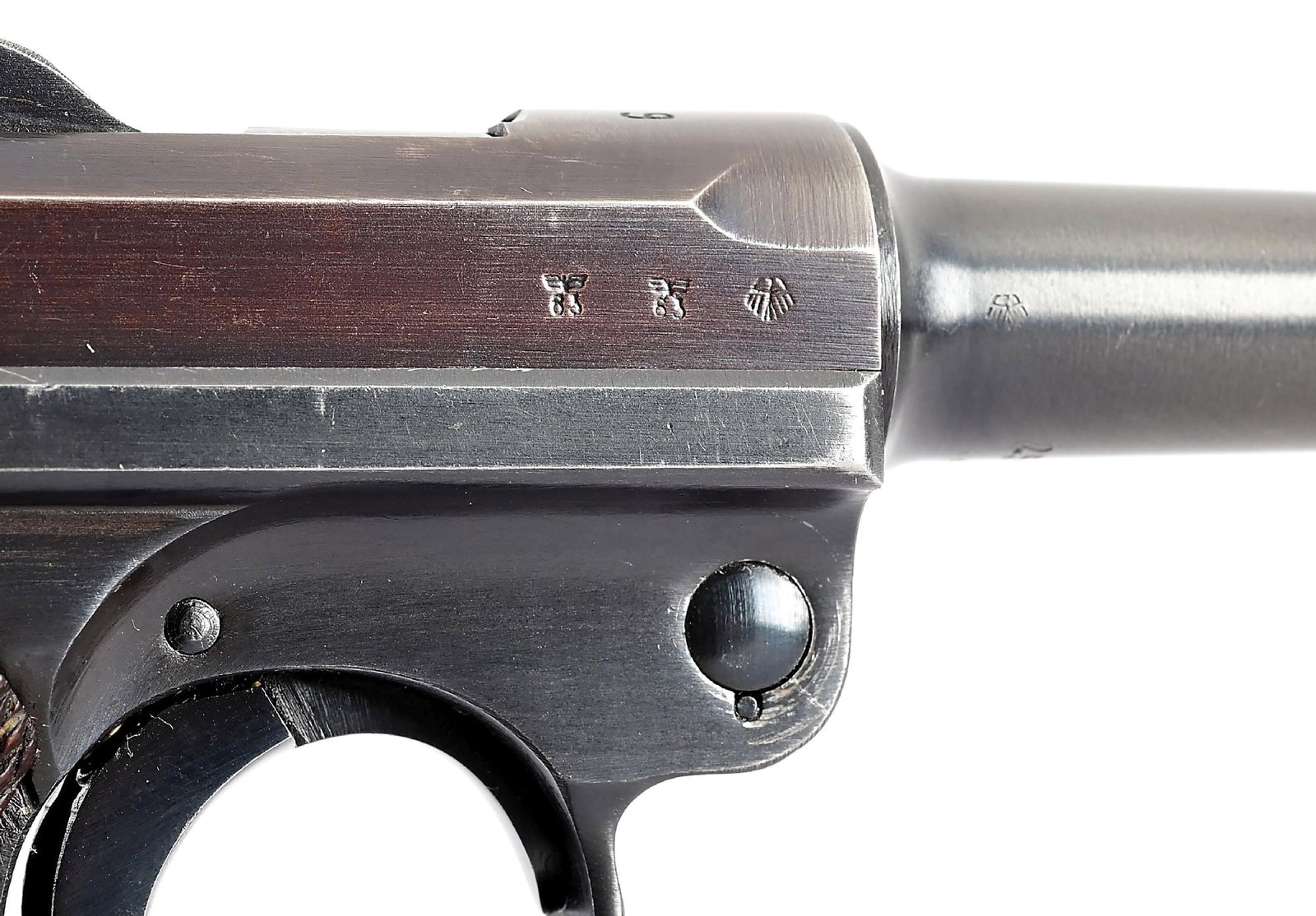 (C) 1939 DATED S/42 CODE P.08 LUGER SEMI-AUTOMATIC PISTOL. - 6