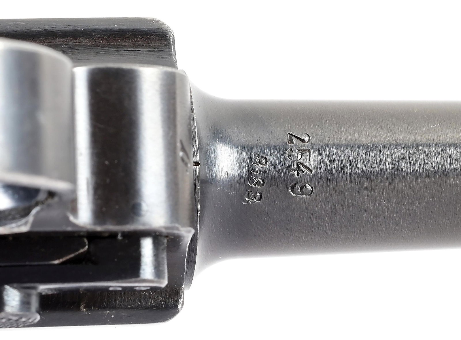 (C) 1939 DATED S/42 CODE P.08 LUGER SEMI-AUTOMATIC PISTOL. - 8