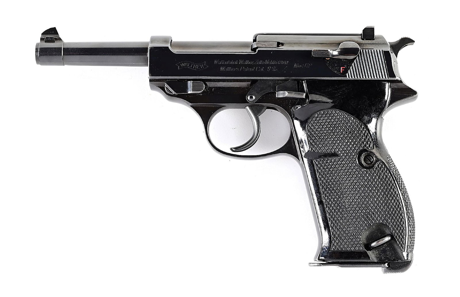 (C) SWEDISH CONTRACT WALTHER HP SEMI-AUTOMATIC PISTOL. (1 of 7)