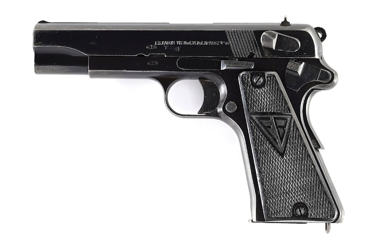 (C) F.B. RADOM VIS 35 9MM SEMI AUTOMATIC PISTOL. (1 of 8)