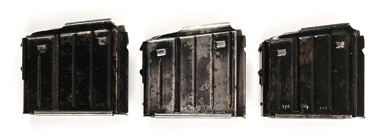 LOT OF 3: K43 MAGAZINES (1 of 4)