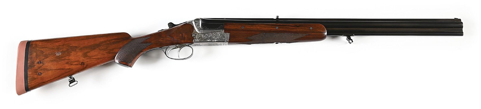 (C) ENGARVED MERKEL OVER/UNDER COMBINATION GUN IN 12 GAUGE AND 7X65MMR. (1 of 10)