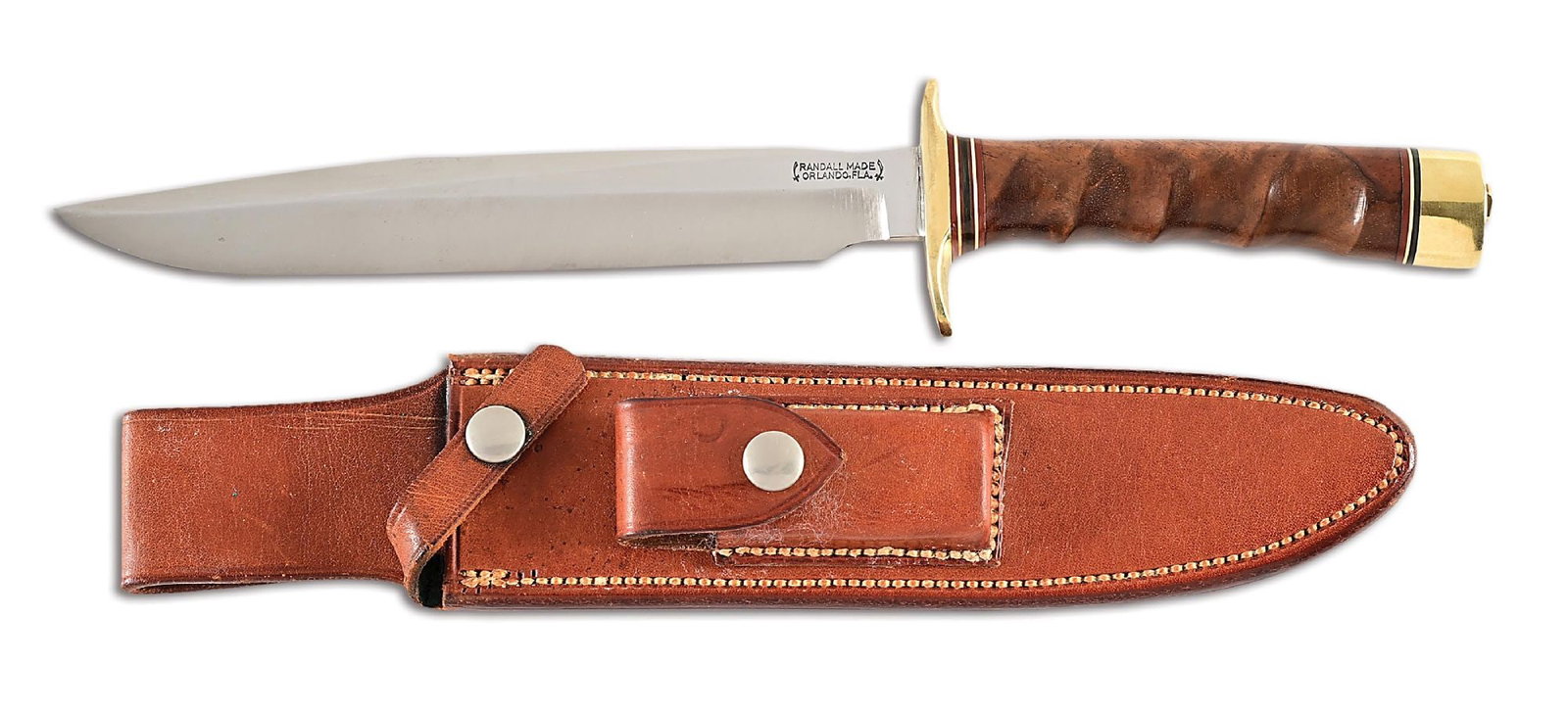 NAMED RANDALL MODEL 1-8 ALL PURPOSE FIGHTING KNIFE. (1 of 10)