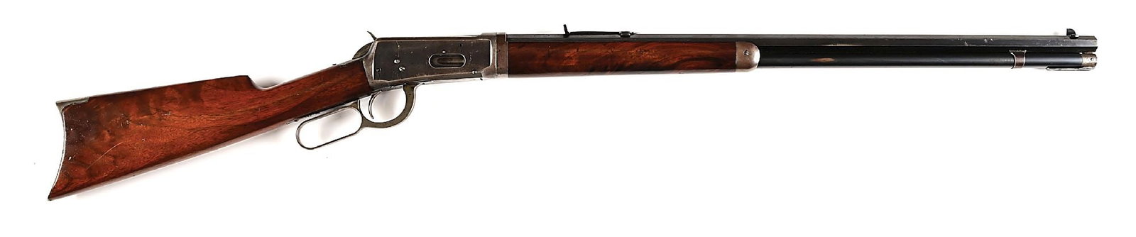 (C) WINCHESTER MODEL 1894 TAKEDOWN LEVER ACTION RIFLE. (1 of 12)