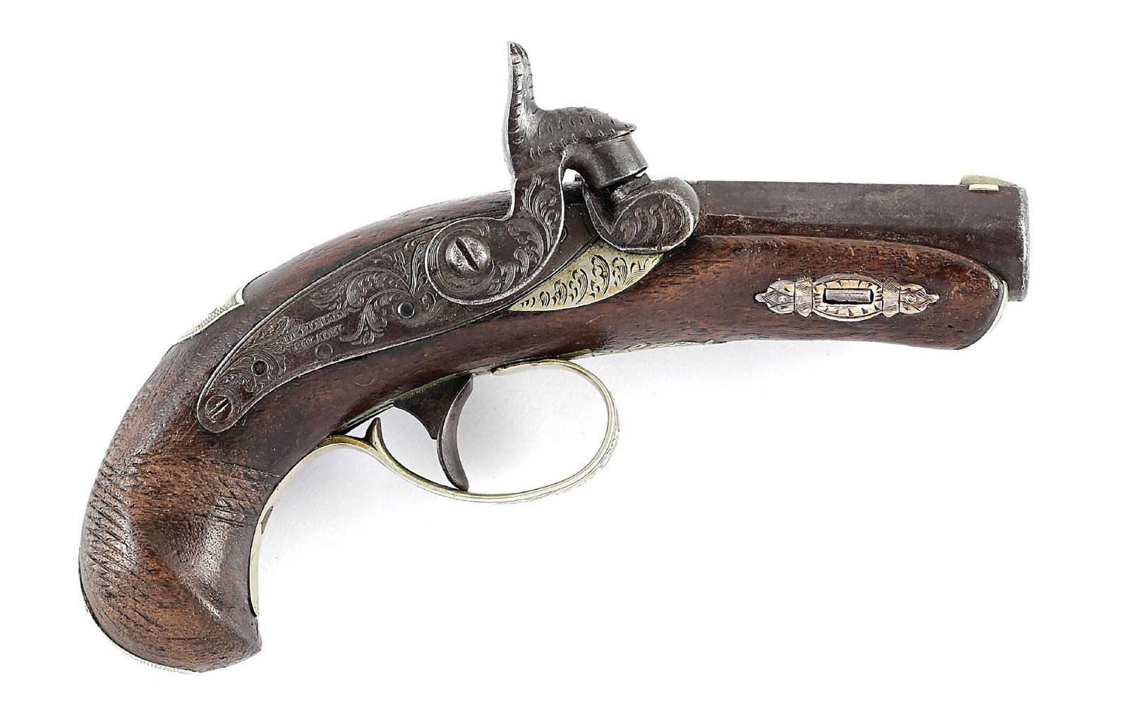 (A) HENRY DERINGER PERCUSSION DERRINGER. (1 of 10)