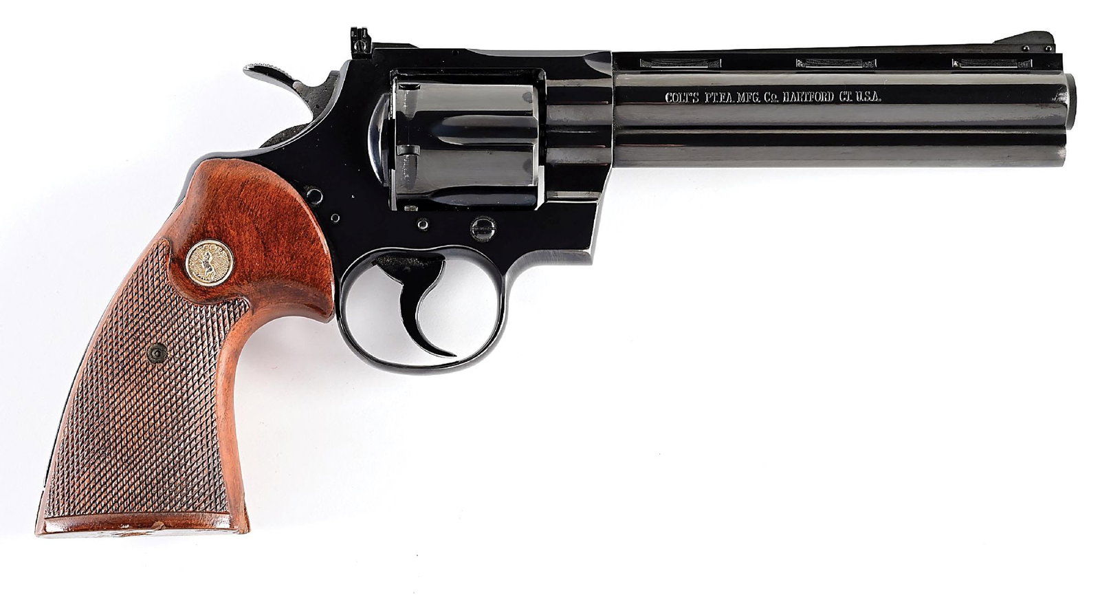 (C) COLT PYTHON .357 MAGNUM DOUBLE ACTION REVOLVER. - 2