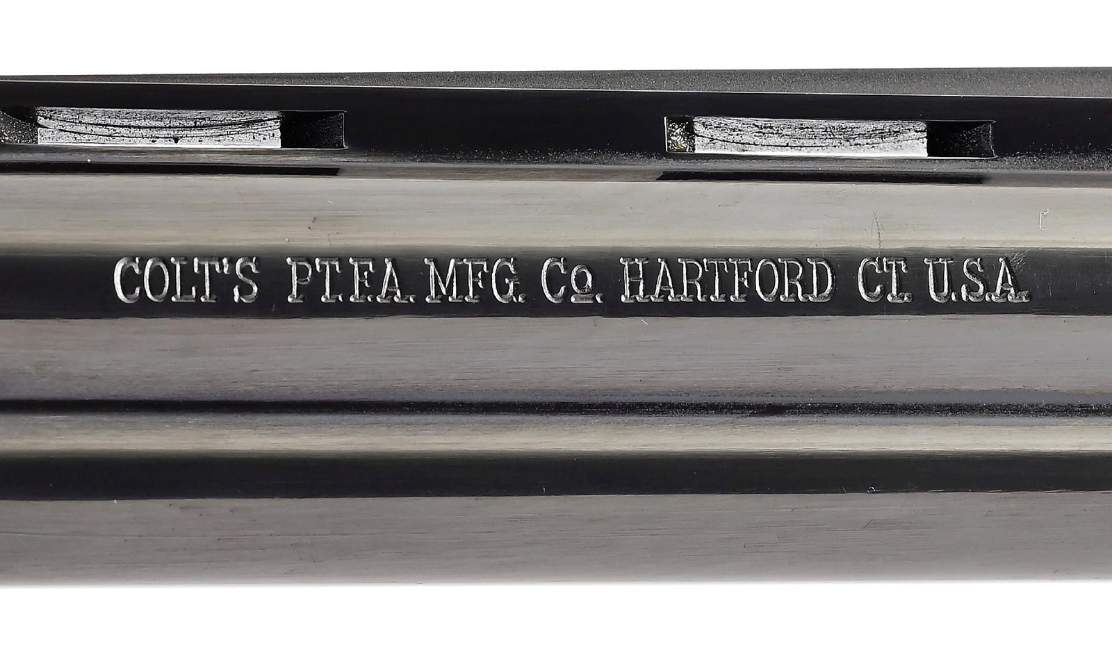 (C) COLT PYTHON .357 MAGNUM DOUBLE ACTION REVOLVER. - 5