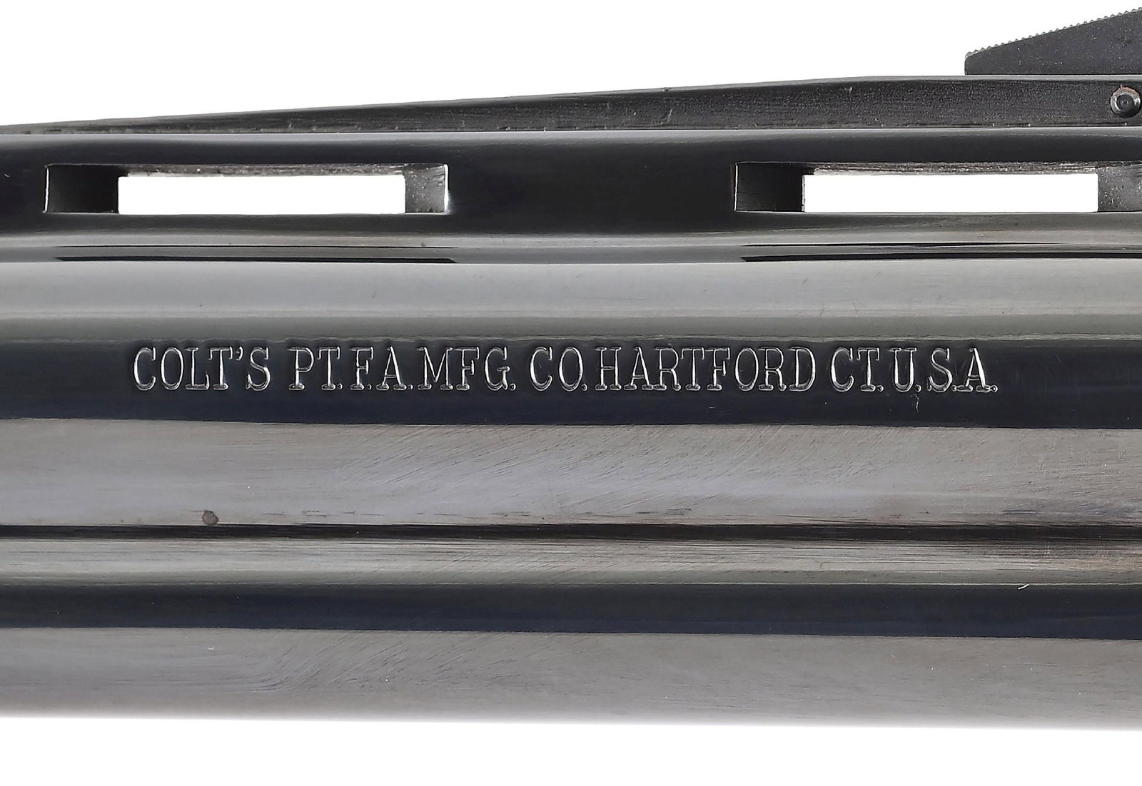 (C) COLT PYTHON (1967) DOUBLE ACTION REVOLVER. - 5