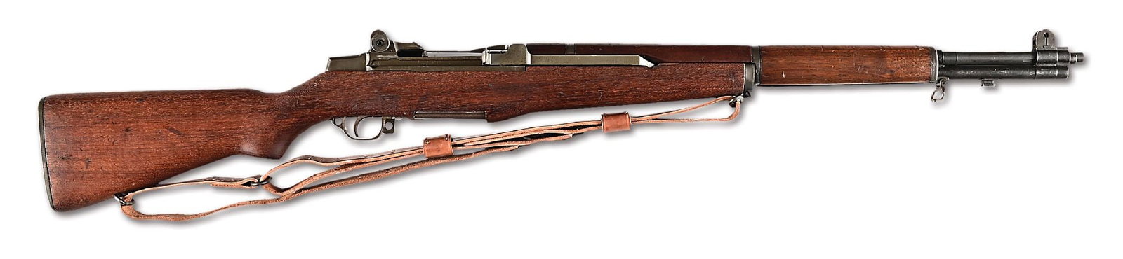 (C) DOCUMENTED USN SPRINGFIELD M1 GARAND MK 2 MOD 1 7.62X51MM SEMI-AUTOMATIC RIFLE.: Originally manufactured circa December 1943 this rifle was updated by the American Machine and Foundry Company of York, Pennsylvania for the US Navy in the 1960s. The new made "12 65" dated Springfiel