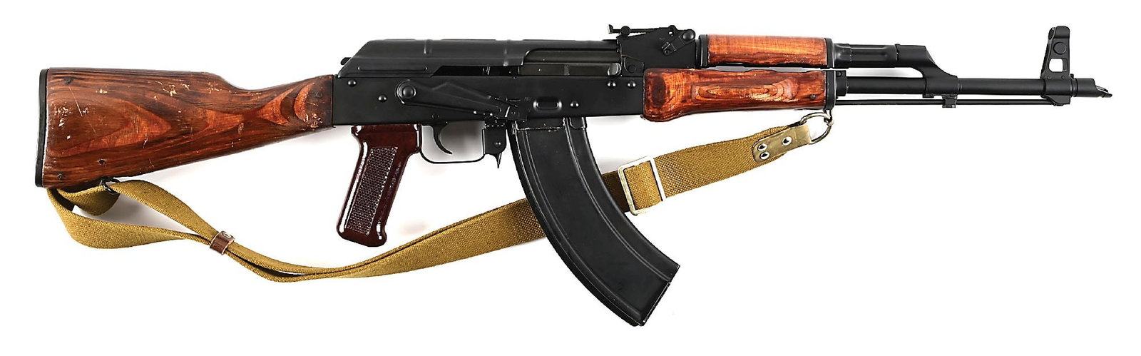 (M) ATLANTIC ARMS RUSSIAN IZHEVSK AKM AK-47 SEMI-AUTOMATIC RIFLE. (1 of 11)