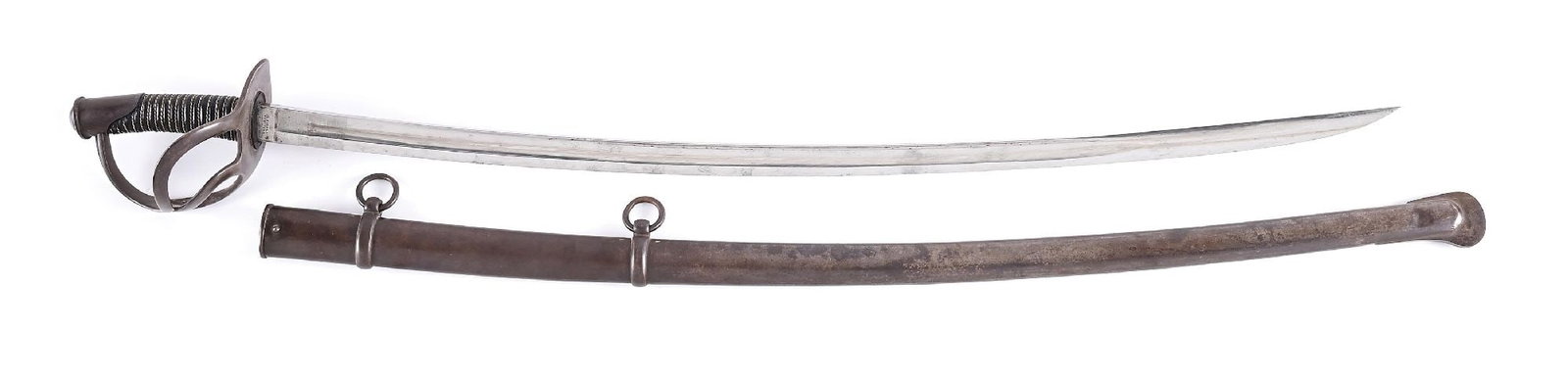 US MODEL 1840 WRISTBREAKER HEAVY CAVALRY SABER BY TIFFANY. (1 of 9)