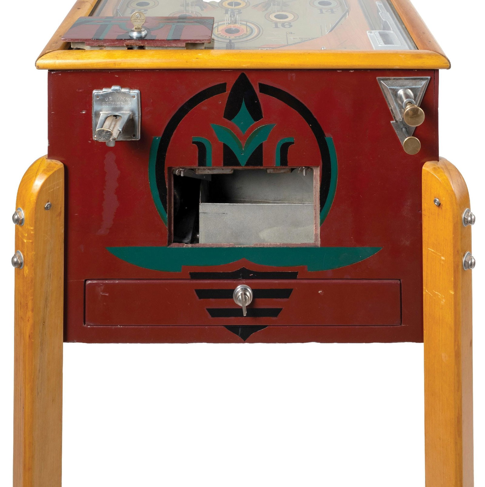 5 ¢ BALLY DERBY PAYOUT PINBALL BINGO MACHINE - 7