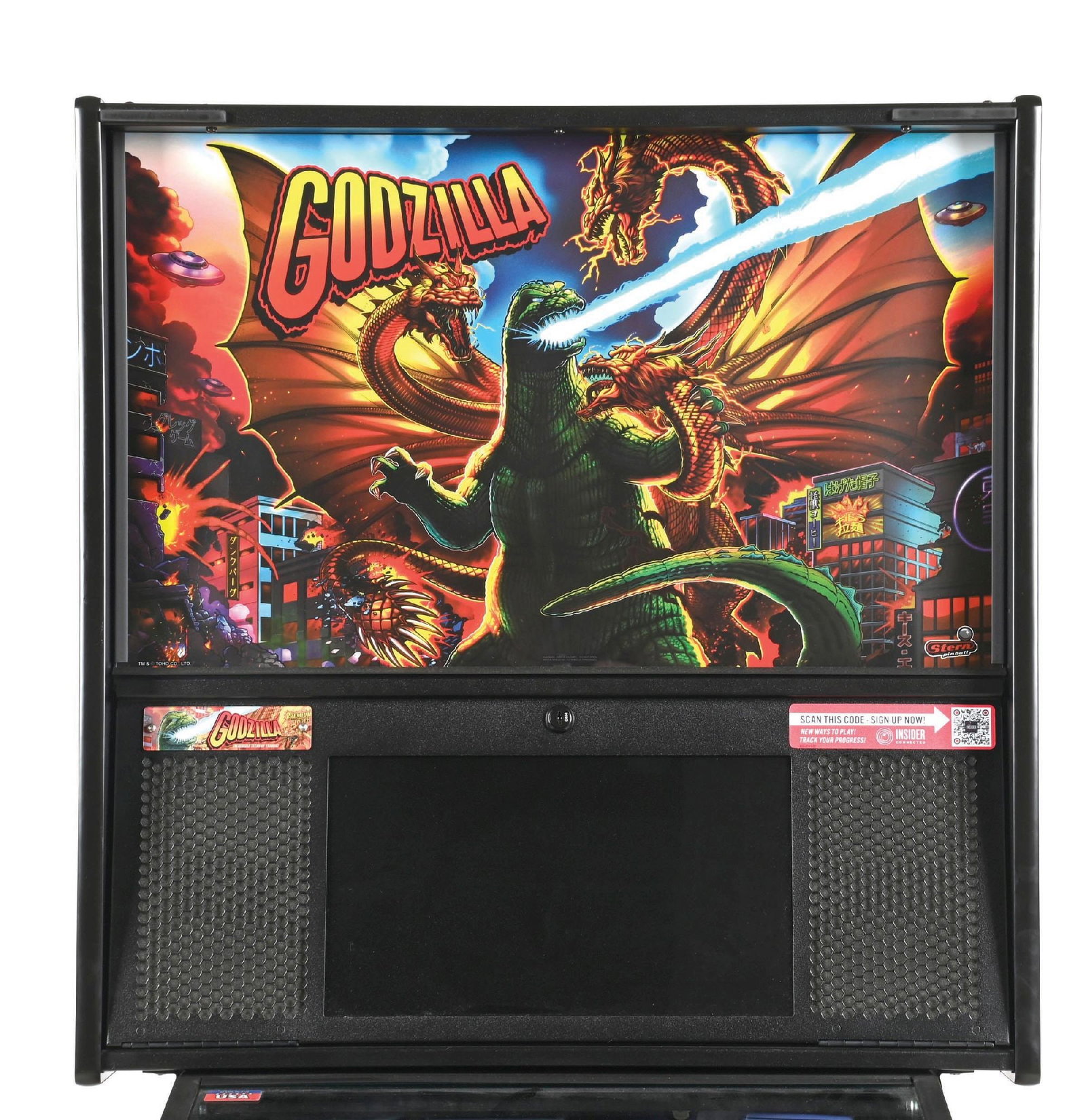 STERN'S GODZILLA PREMIUM PINBALL MACHINE - 5