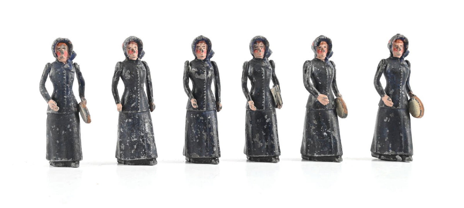 LOT OF 6: PRE-WAR SALVATION ARMY LASSIES (1 of 1)