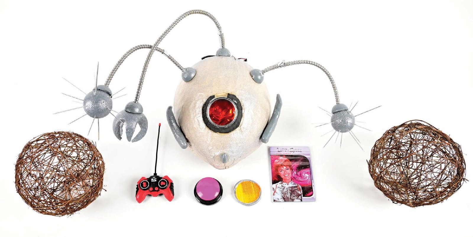 LOST IN SPACE ALIEN TOY WITH CONTROLLER AND DVD (1 of 6)