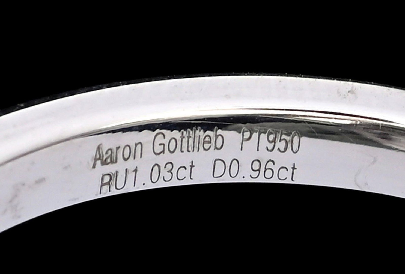 PLATINUM RUBY & DIAMOND RING W/GIA REPORT - 5