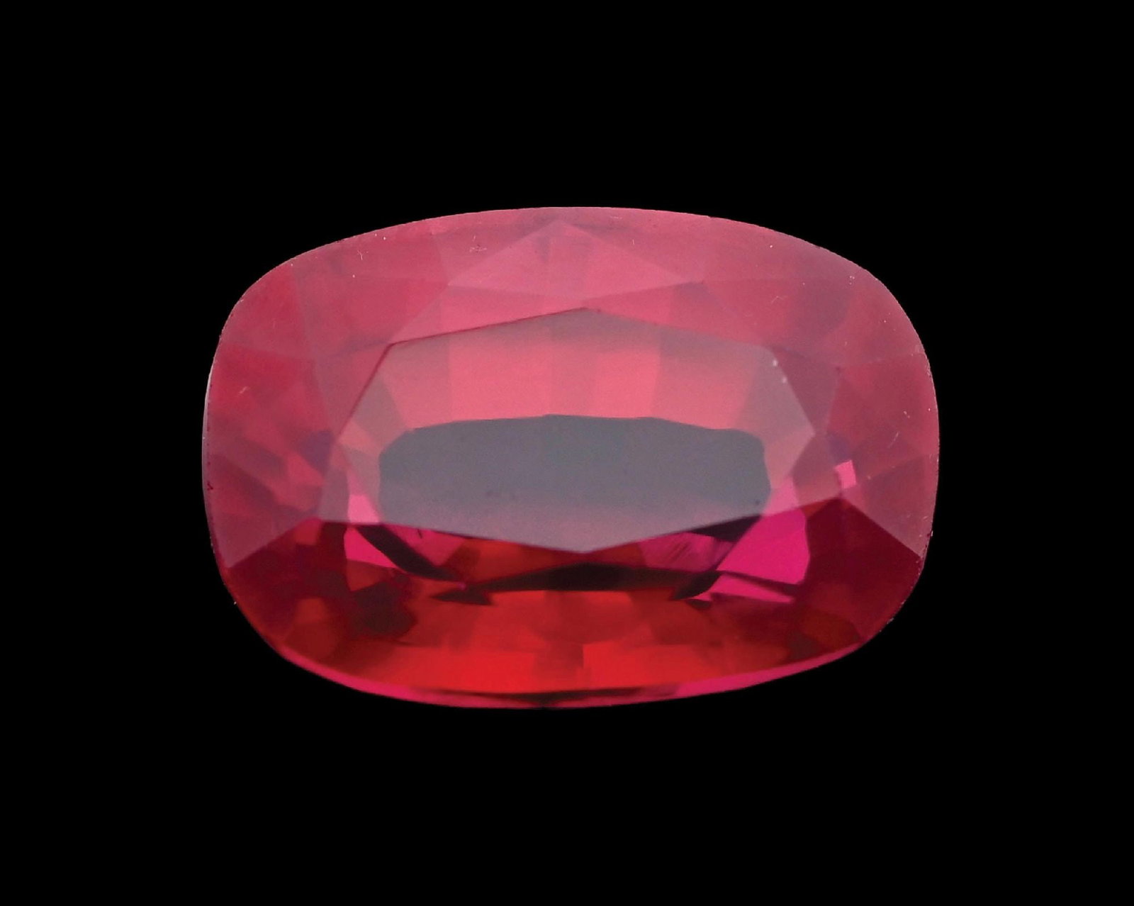 LOOSE 13.80CT CUSHION CUT RUBY - 2
