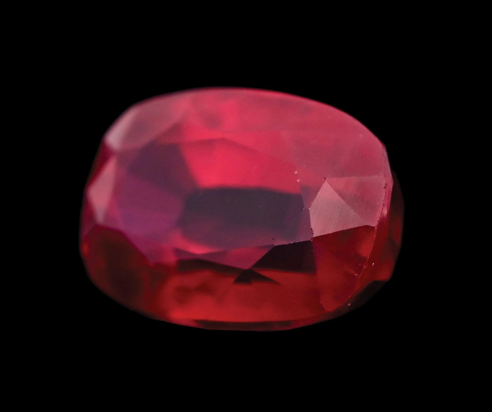 LOOSE 13.80CT CUSHION CUT RUBY - 3
