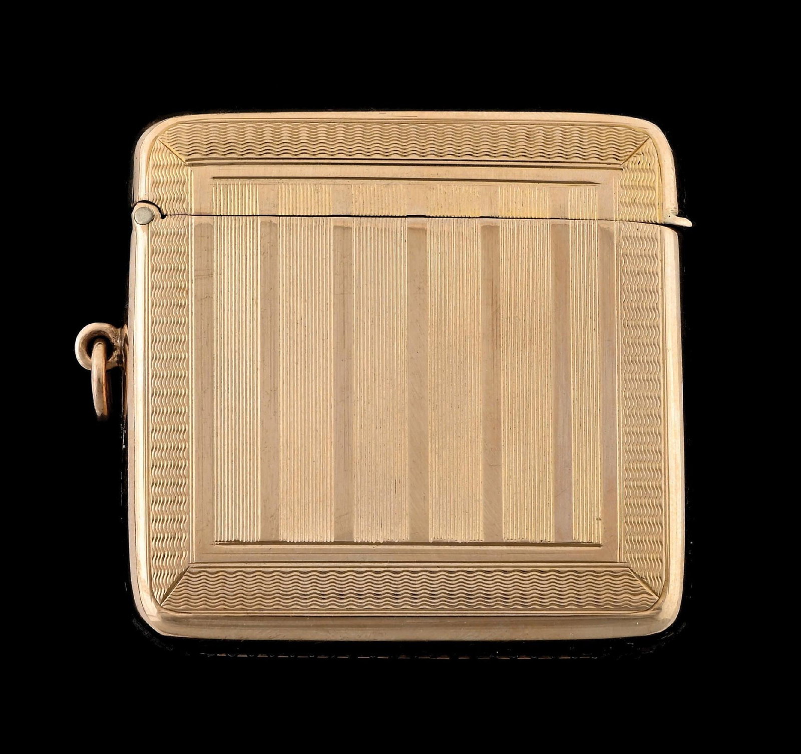ENGLISH 9K GOLD MATCH SAFE (1 of 4)