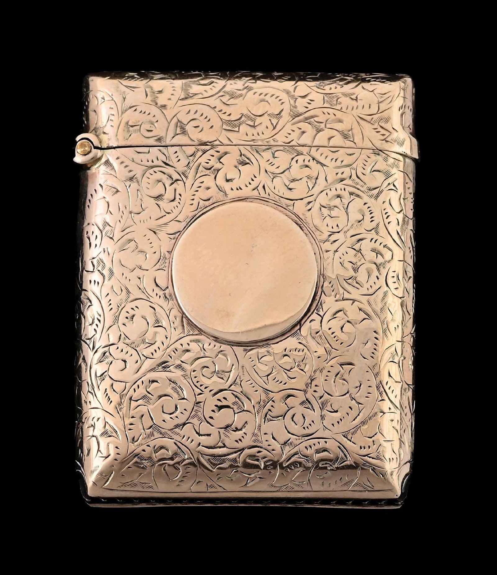 ENGLISH 9K GOLD MATCH SAFE (1 of 4)