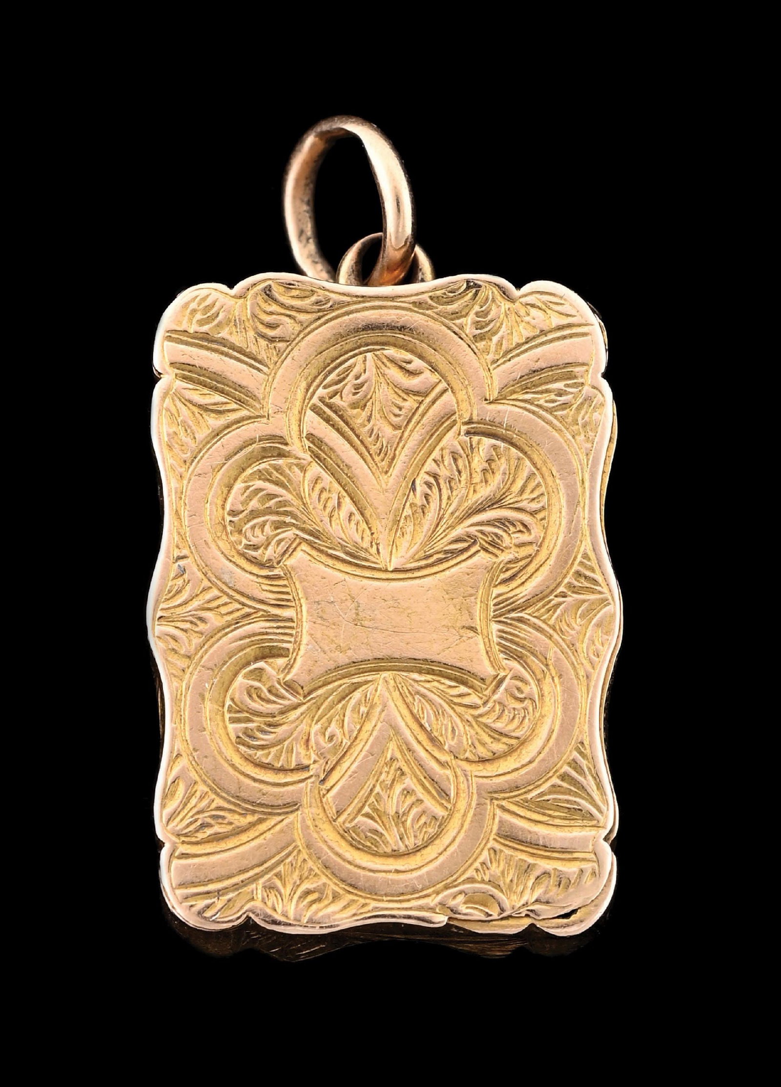 18K GOLD MATCH SAFE (1 of 3)