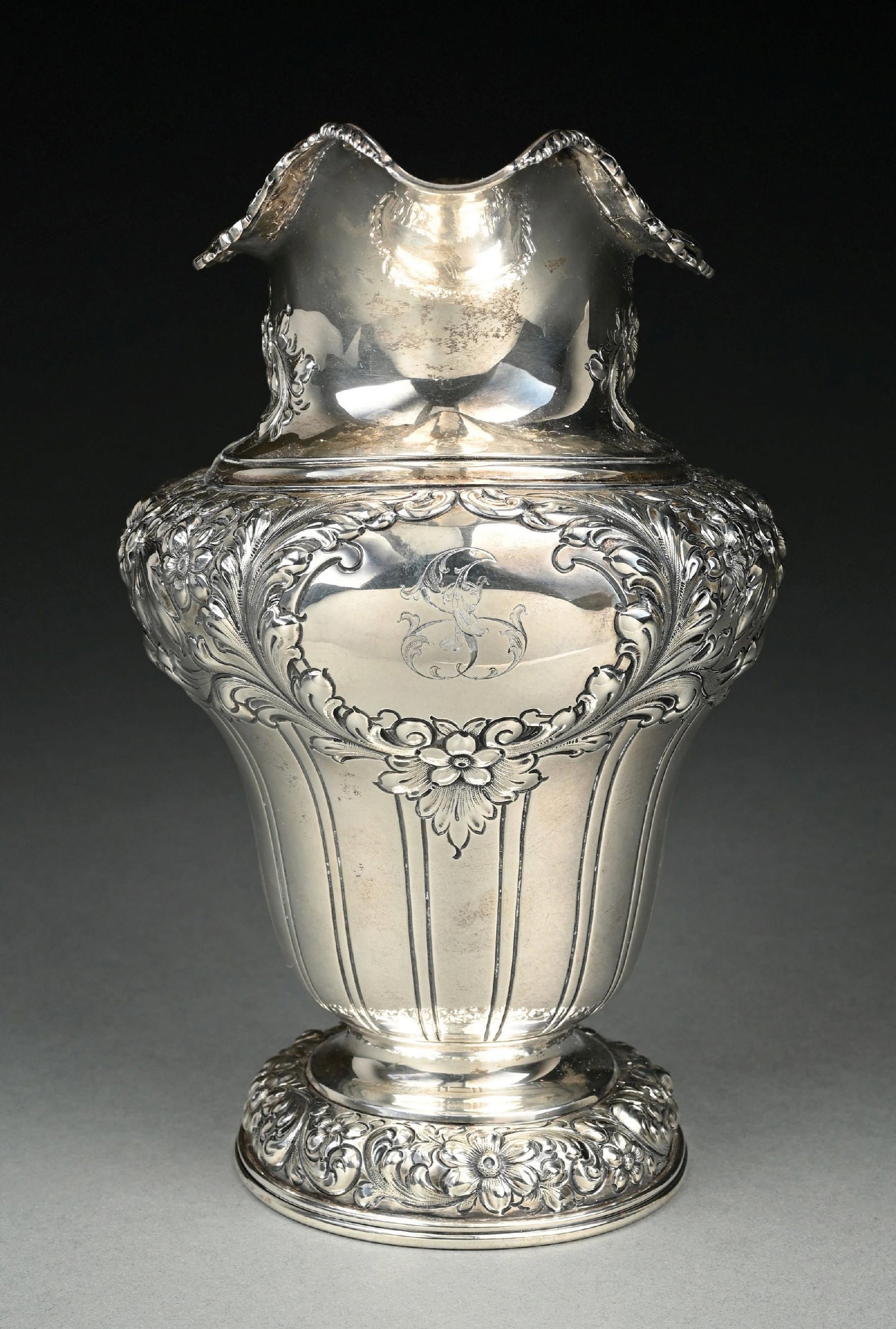 A GORHAM STERLING WATER PITCHER - 2